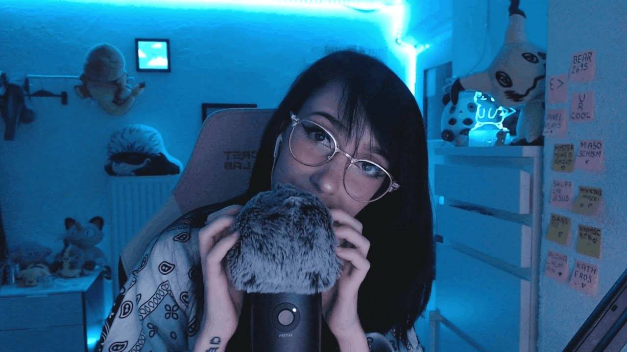 Nananightray ASMR ☾ позитивные утверждения с помощью мягкой микрофонной щетки АСМР :3