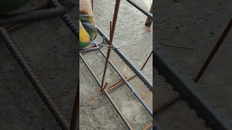 Вязка каркаса/ Стройка #construction #diy #стройка