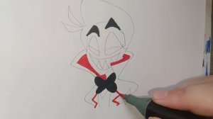 Как нарисовать Люцифера Отель Хазбин | Hazbin Hotel