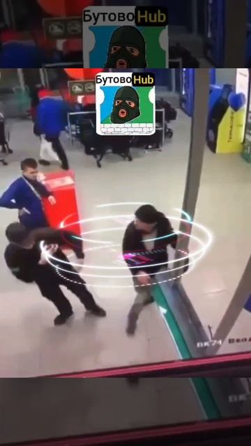 ВЕРТУШКА ДВОЙКА ОХРАННИК В МАГАЗИНЕ СПОРТ МАСТЕР