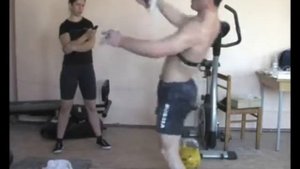 Abdominal Breathing in Kettlebell Snatch / Диафрагмальное дыхание в рывке