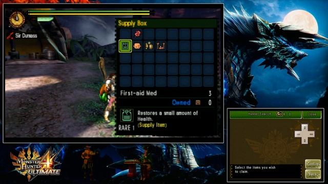 Monster Hunter 4 Ultimate 3DS pt4 - Welcome To...Fetch Quest!