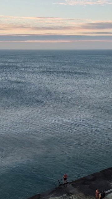 Анапа, Малая Бухта , баньки, штиль, закат 23 января #анапа #море #shortsvideo смотреть онлайн