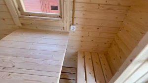 Квадро баня на усиленном двухосном прицепе +7-938-422-35-01