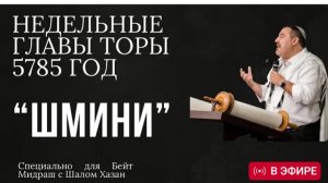 Недельный раздел Торы Шмини
