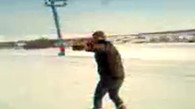 Хвалынск, спуск с тренировочной горки, жесть - смотреть до конца смотреть онлайн