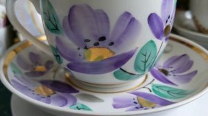 Редкий фарфор СССР из Вербилок. Уникальный антиквариат.