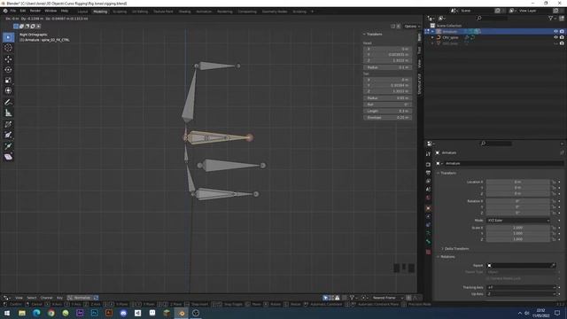 Rigging con Blender: Columna IK-FK смотреть онлайн