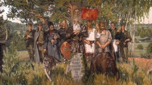 Песни Родины бродят и веют