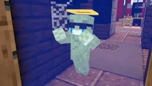 Стив, Зомби Свиночеловек Заходят Страшном Отеле SCP-096, Вредина из майнкрафта