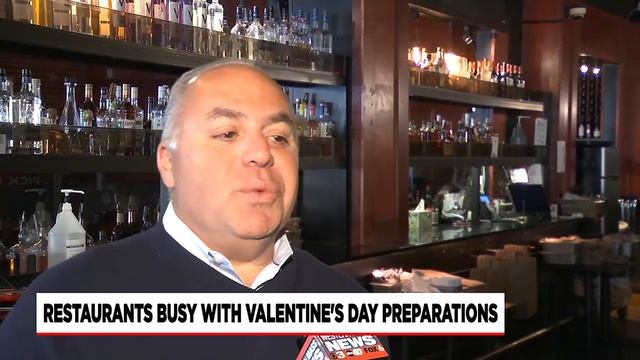 Restaurants preparing for busy Valentine’s Day holiday смотреть онлайн