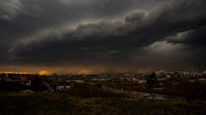 Гроза с пылевым шквалом 23/04/2025