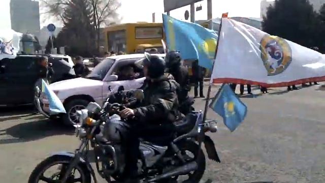 Открытие мото-сезона 2011 в Алма-Ате. смотреть онлайн