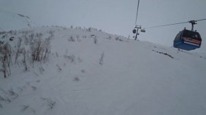 ГОРНОЛЫЖНЫЙ КУРОРТ В КИРОВСКЕ!!! СЪЕЗД АЛЕКСАНДРА И ВЛАДИМИРА С  20-КРАСНОЙ И 16-ЧЁРНОЙ ТРАСС!!!!!