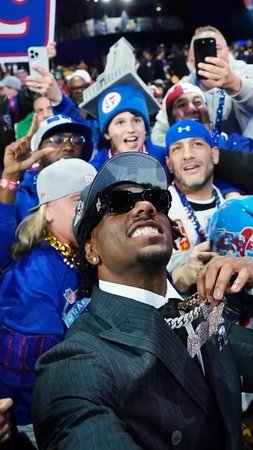 Malik Nabers knew he was built for the spotlight in New York #nfldraft2025