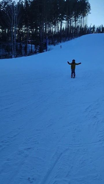 Алтайские Альпы, слалом-гигант покорён Трофимом,2-й день на лыжах.Золотая медаль. Белокуриха, 2024г смотреть онлайн