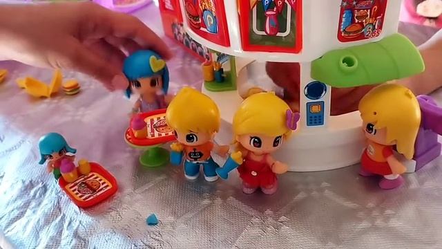 #Мультик. Маленькие куколки. Кукольное кафе. Pinypon. Cartoons. Little toys. Little cafe. смотреть онлайн