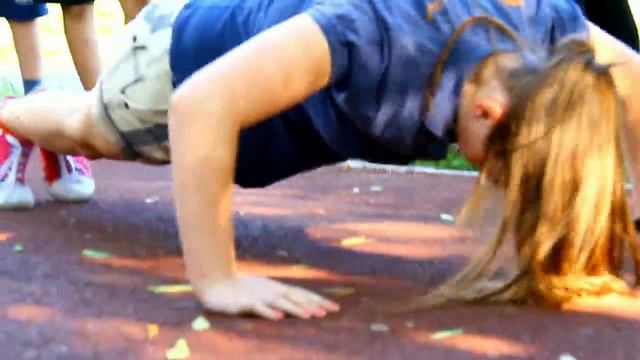 #ВоркаутВАО в районе Вешняки. Видео с Мастер класса по WorkOut. смотреть онлайн