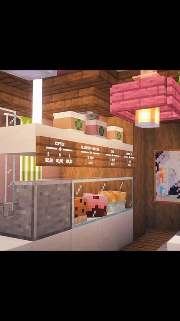 кофейня в майнкрафт | coffee shop in Minecraft смотреть онлайн