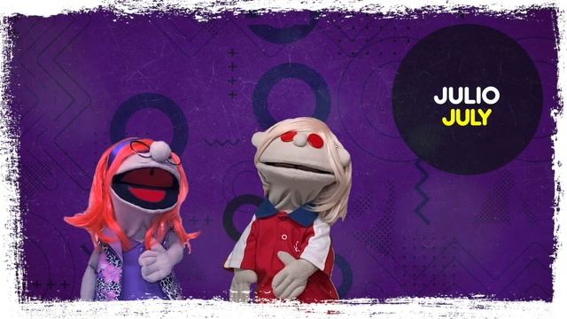 Los meses del año en español y en inglés смотреть онлайн