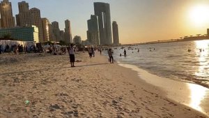 Пляж Movenpick Hotel Jumeirah Beach 5*. Dubai. UAE