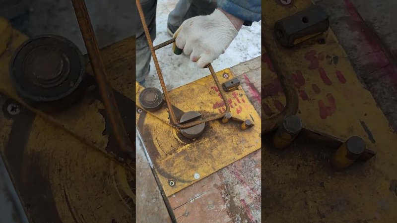 Арматура VS Гибочный станок/ Строительство #tools #construction #строительство