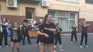 Санаторий Соколиный камень. Флешмоб от 5 отряда. 17.08.2023
