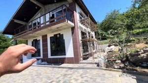 ШАЛЕ С ВИДОМ НА МОРЕ В СОЧИ #домвсочи