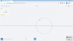 4.2 Euclidea - Angle of 60° 2 - Soluce  3L 4E 2V