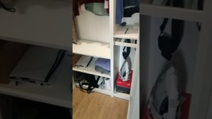 Как максимально полезно использовать пространство в гардеробной #гардеробная #дизайнинтерьера