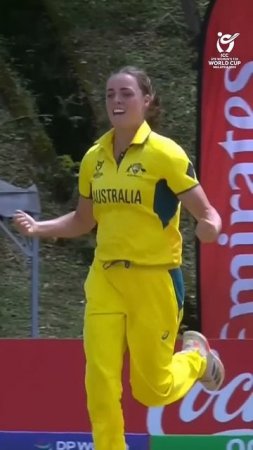 Eleanor Larosa's new-ball brilliance wins her the @aramco POTM award ️ #U19WorldCup #CricketShorts