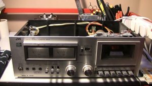 JVC KD-10 Cassette Deck: Presentation & Repair.