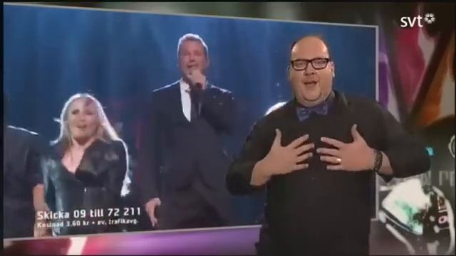 Swedish Sign Language Interpreter Steals The Show! (FULL) Snubbe Teckentolkar I Melodifestivalen! смотреть онлайн