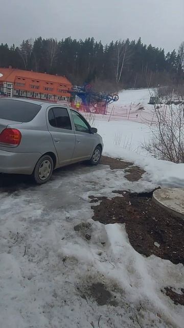 санатории Сибирь, Катунь  р.Белокуриха, горнолыжная трасса Благодать, 16 марта 2023г.