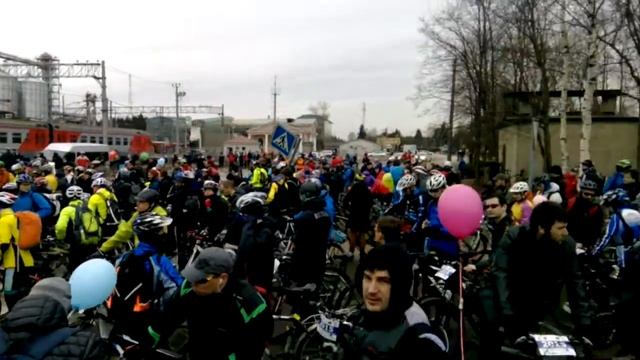 Старт велооткрытия от Рощино смотреть онлайн