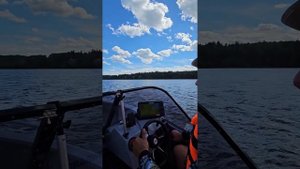 Рузское водохранилище на лодке, есть отличные слипы