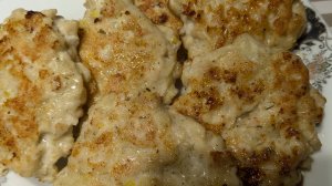 Рубленные котлеты из куриной грудки.