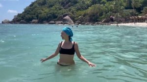 Таиланд. Остров Самуи пляж Кристал Бэй Моя зимовка в Тайланде 2024 Crystal bay Travel 2024 Koh Samu