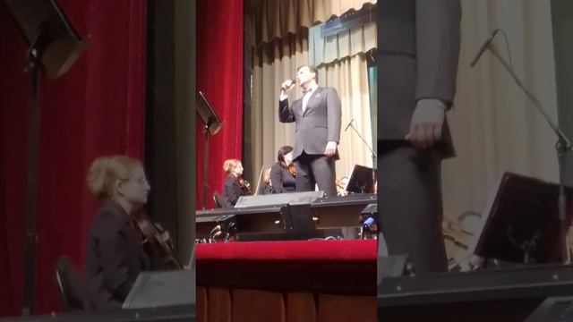 Эстрадный оркестр новосибирской филармонии, солист - Александр Видеман.