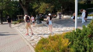 Геленджик июль 2024 Набережная от пляжа 'Дельфин' до 'Приветливого берега'