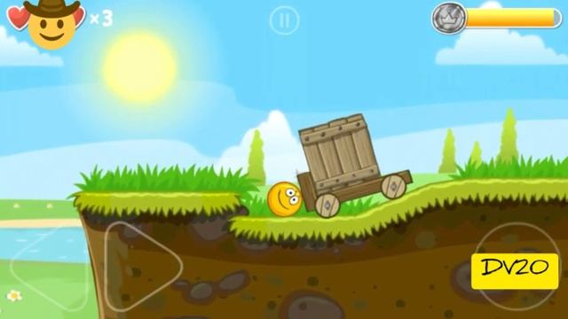 Red Ball 4. Прохождение 1 части. Зелёные холмы :-)