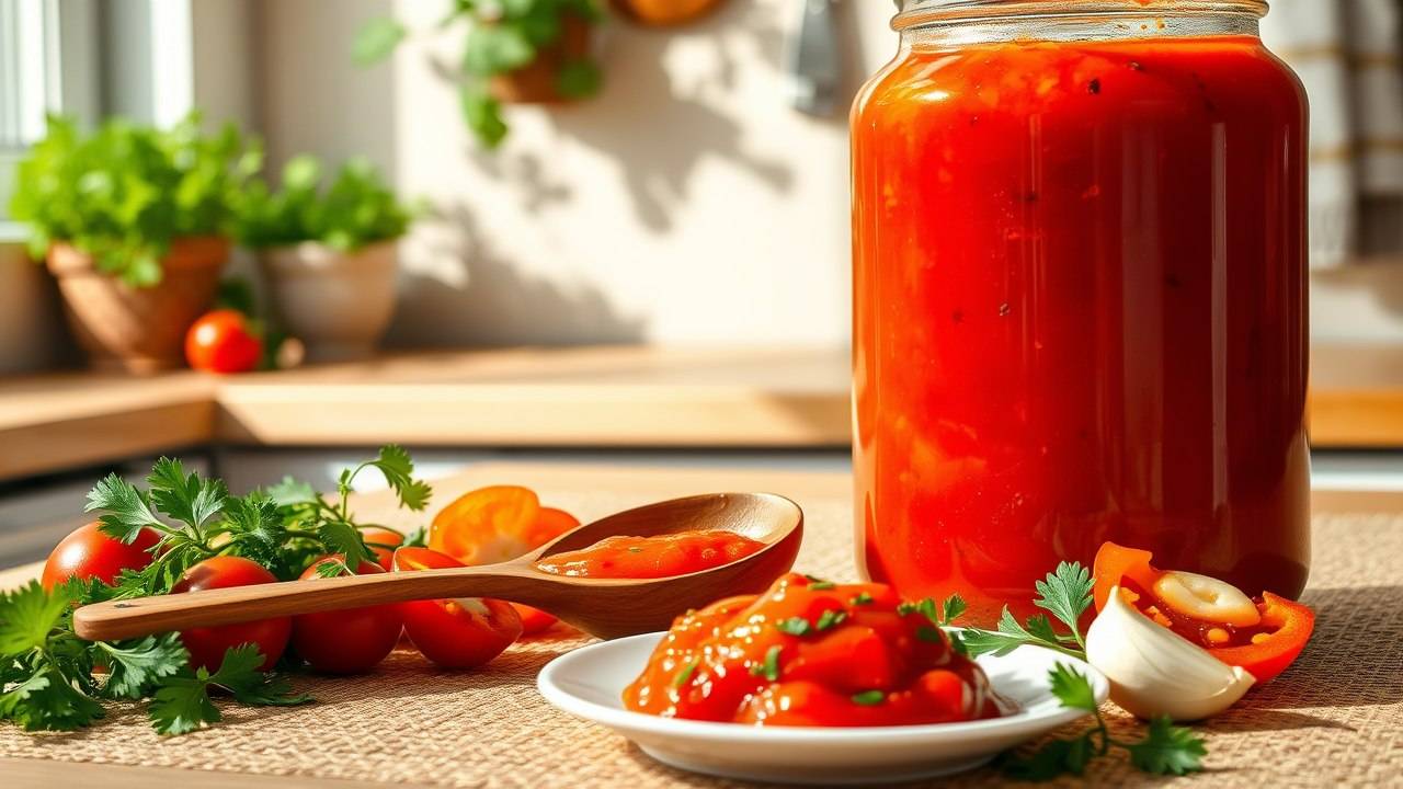 Домашняя Аджика: острота, которая заставит сердце биться чаще!