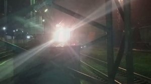 Смена тока на ст.  Белореченская, 2ЭС4К-135 и ЭП1М-512