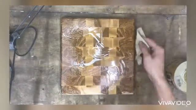 Первая Торцевая разделочная доска DIY
