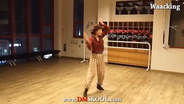 댄스학원 "디엠스쿨" ★Waacking Free Style★ by "Lip J" [ 왁킹 ]