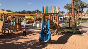 Эльдар и Лев в Египте Весёлые приключения на Детской Площадке Albatros Aqua Park Шарм-Эль-Шейх