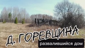Деревня Горевщина, развалившийся дом.mp4