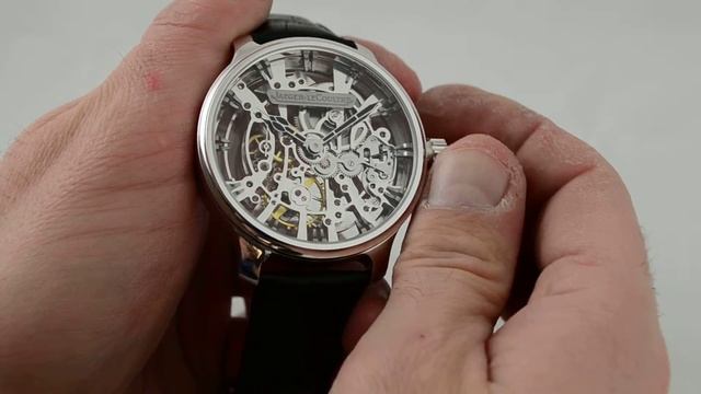 Swiss Jaeger Lecoultre custom made Skeleton pocket to wristwatch смотреть онлайн