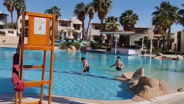 Amphoras Agua 4* ,Шарм эль Шейх. Дорога на пляж и краткое описание отеля. смотреть онлайн