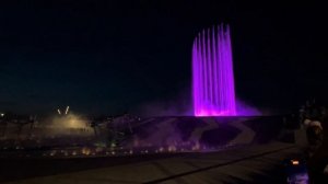 Светомузыкальный фонтанный комплекс «Стальное сердце Родины». г.Магнитогорск. День металлурга, 2024